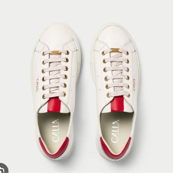 CALLA Star White and red sneakers - Picture 3 of 7